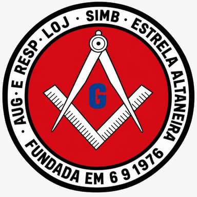 Estandarte da ARLS Estrela Altaneira nº 2361
