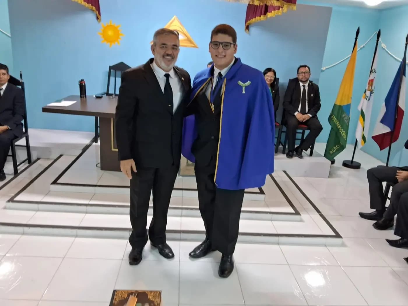 Registro fotográfico: SESSÃO ALUSIVA AOS 40 ANOS DA AÇÃO PARAMAÇÔNICA JUVENIL APJ