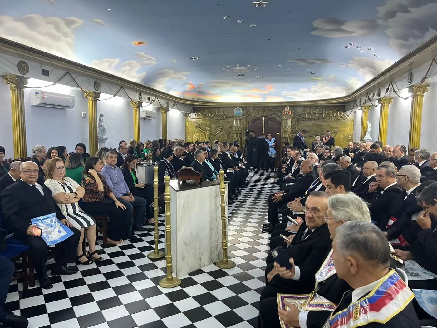 Registro fotográfico: SESSÃO MAGNA PÚBLICA CONJUNTA (GOB/RN, GLERN E GORN), ALUSIVA AO DIA DO MAÇOM/2023.