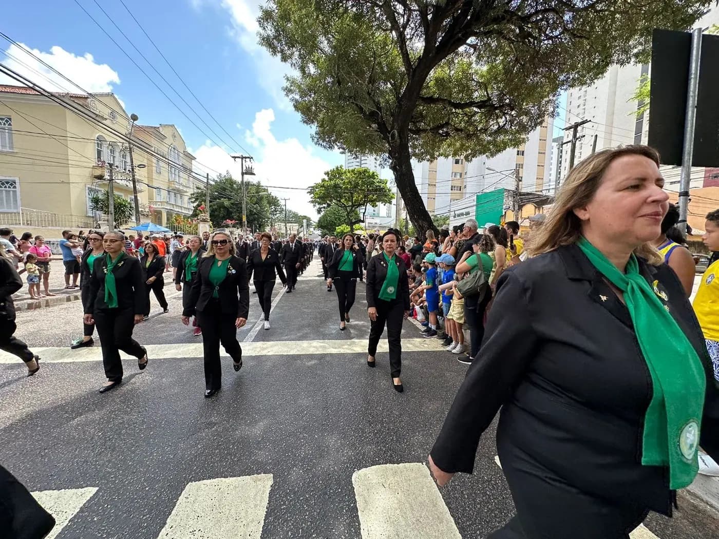 Registro fotográfico: PARTICIPAÇÃO DA FAMÍLIA GOB/RN NO DESFILE DA INDEPENDÊNCIA DO BRASIL