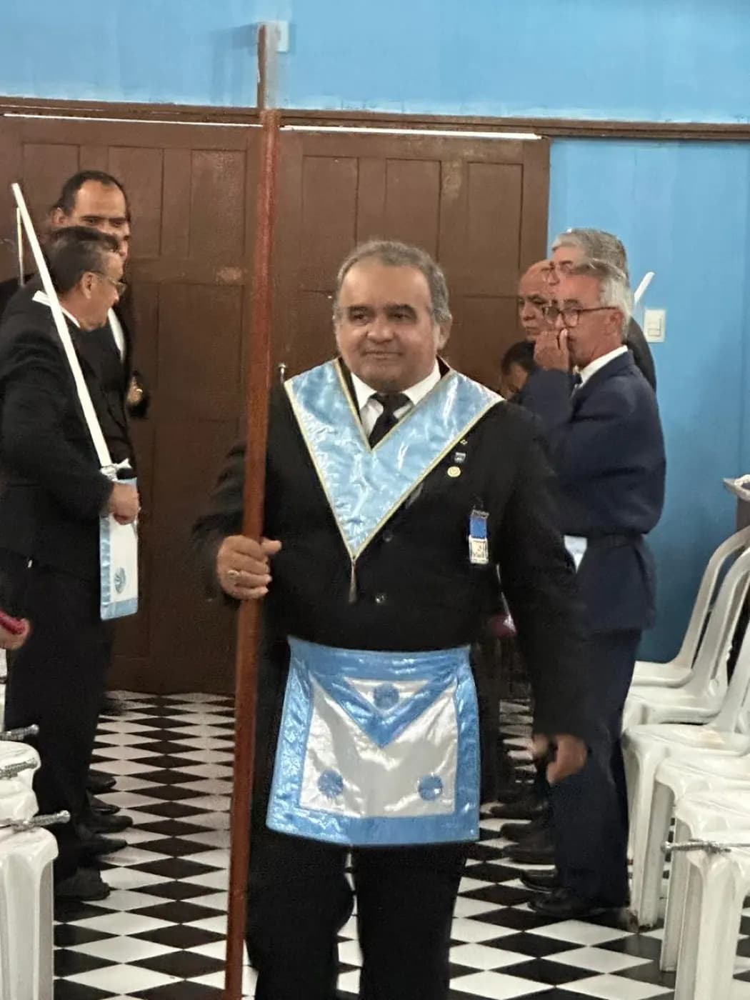 Registro fotográfico: SESSÃO MAGNA PÚBLICA ALUSIVA AO 59º ANO DE FUNDAÇÃO DA ARLS TRAMPOLIM DA VITÓRIA, Nº 1.606, ORIENTE DE NATAL/RN