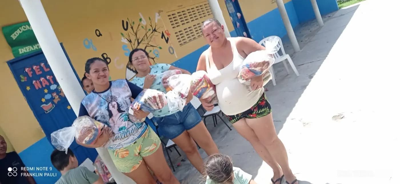 Registro fotográfico: CAMPANHA “NATAL DO ACOLHIMENTO”