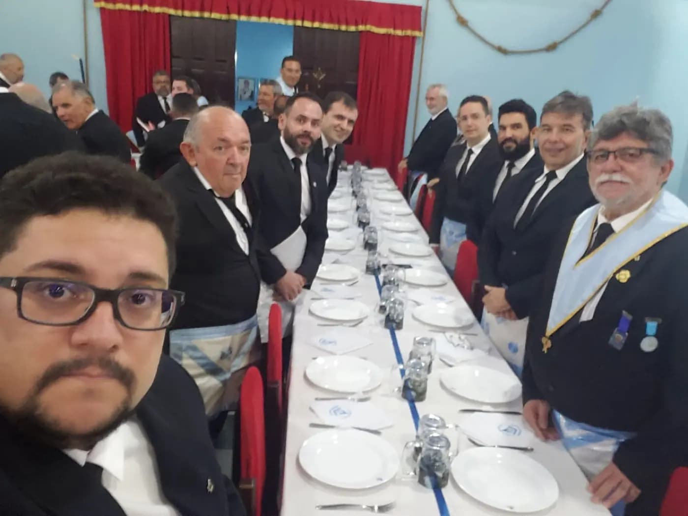 Registro fotográfico: PARTICIPAÇÃO DO GRÃO-MESTRE ADJUNTO DO GOB/RN NO BANQUETE RITUALÍSTICO PROMOVIDO PELA ARLS AMÂNCIO DANTAS Nº 3.071, ORIENTE DE MOSSORÓ/RN
