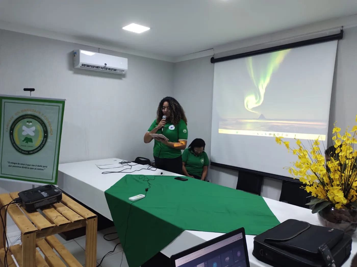 Registro fotográfico: 1ª REUNIÃO DE 2024 DA FRATERNIDADE FEMININA CRUZEIRO DO SUL – RIO GRANDE DO NORTE (FRAFEM GOB/RN)
