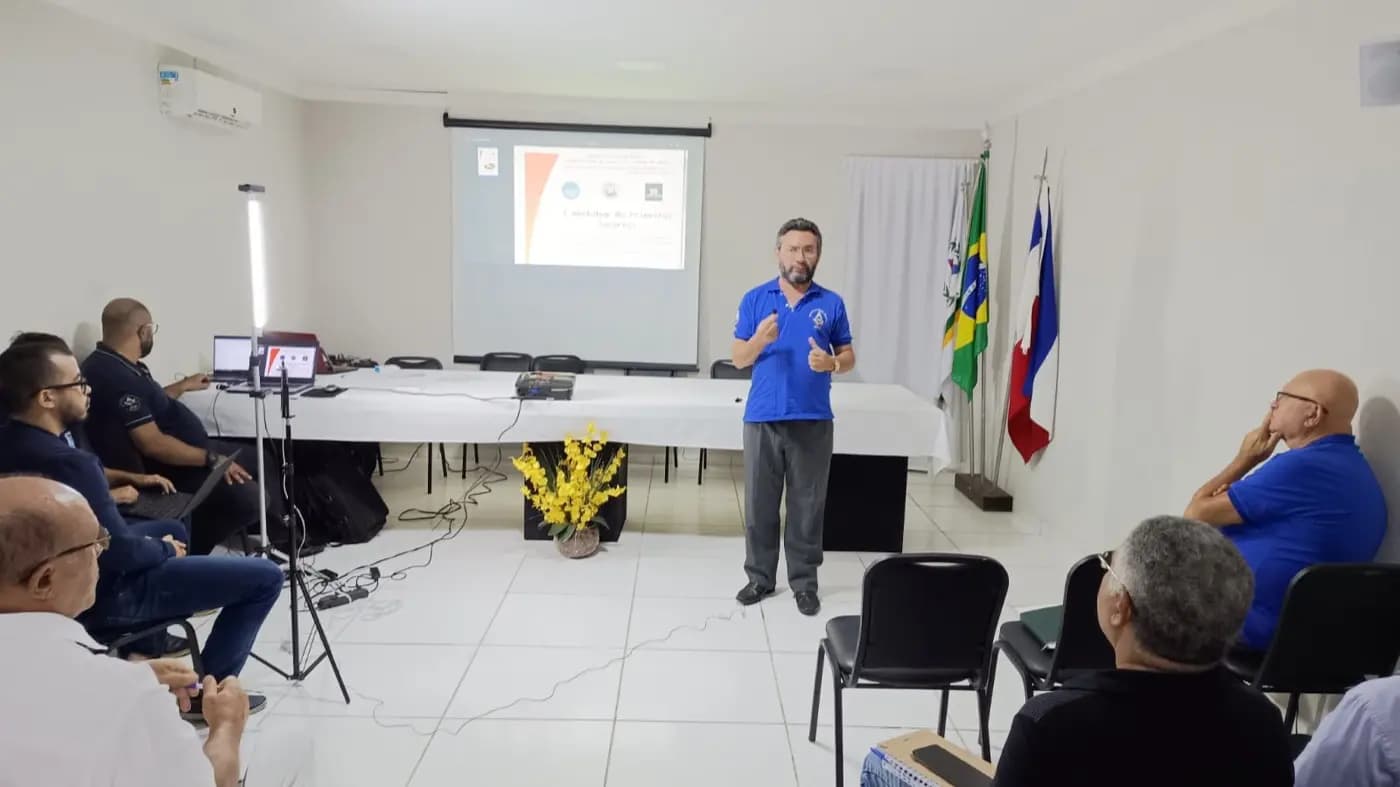 Registro fotográfico: 1ª PLENÁRIA – ESCOLA DE LIDERANÇAS MAÇÔNICAS
