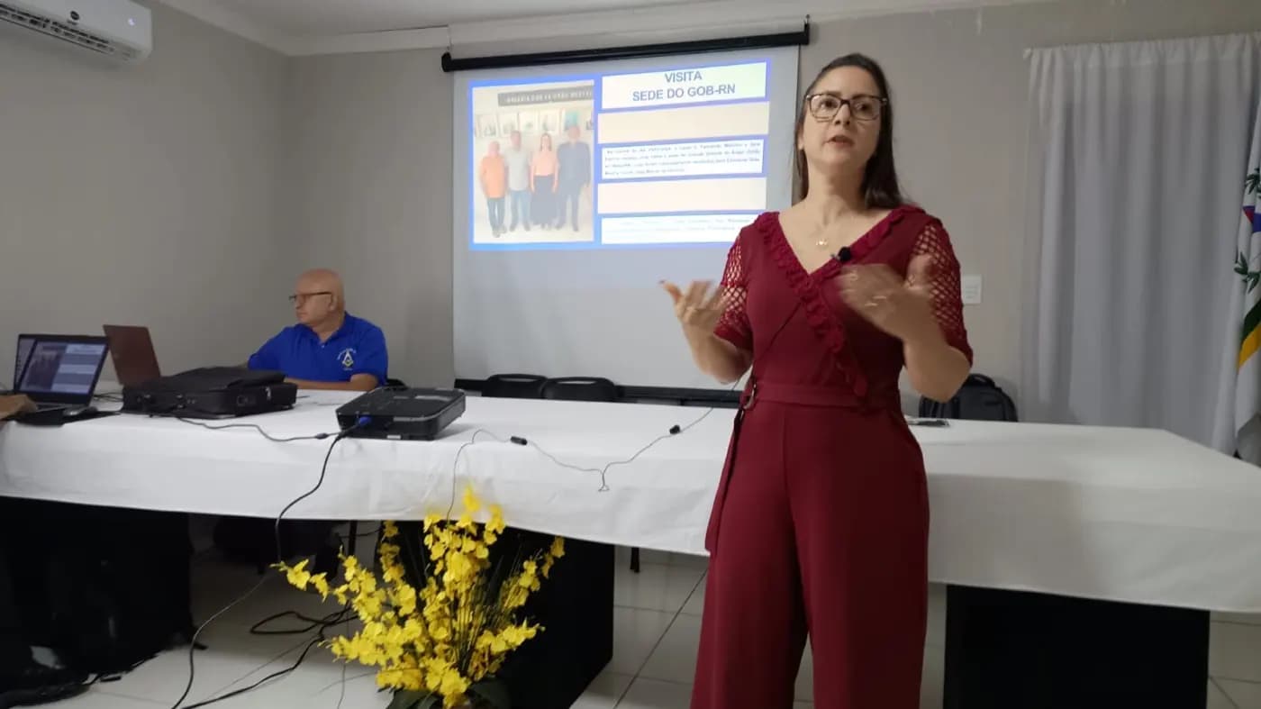 Registro fotográfico: 1ª PLENÁRIA – ESCOLA DE LIDERANÇAS MAÇÔNICAS