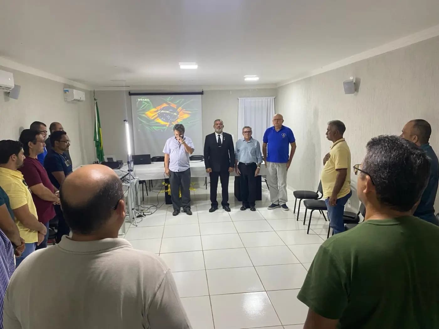 Registro fotográfico: SEGUNDO BATE-PAPO COM APRENDIZES MAÇONS