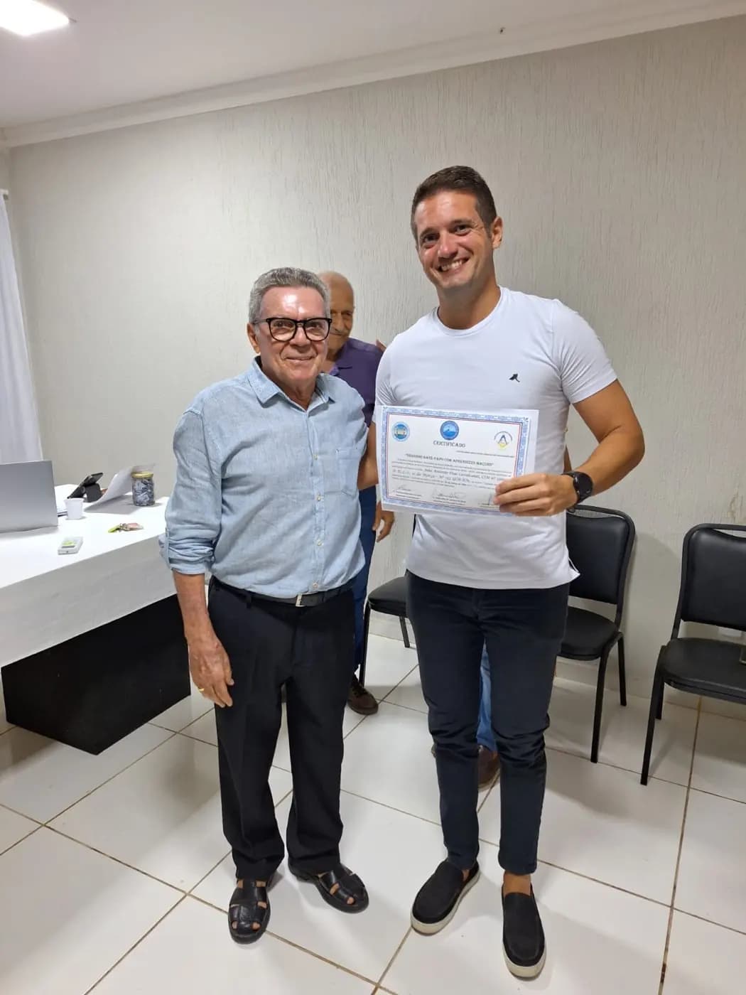 Registro fotográfico: SEGUNDO BATE-PAPO COM APRENDIZES MAÇONS