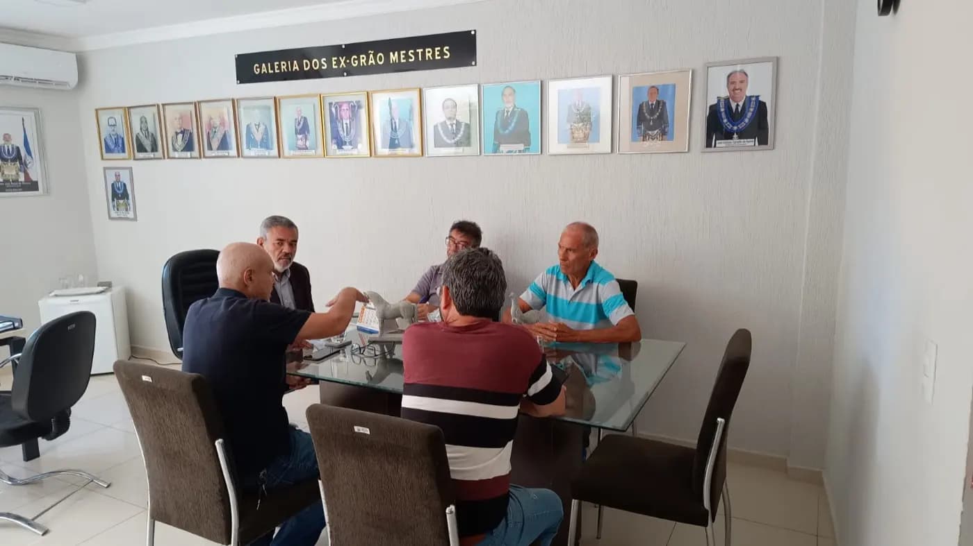 Registro fotográfico: 1ª REUNIÃO PREPARATÓRIA PARA O “3º SÃO JOÃO DO GOB/RN”.