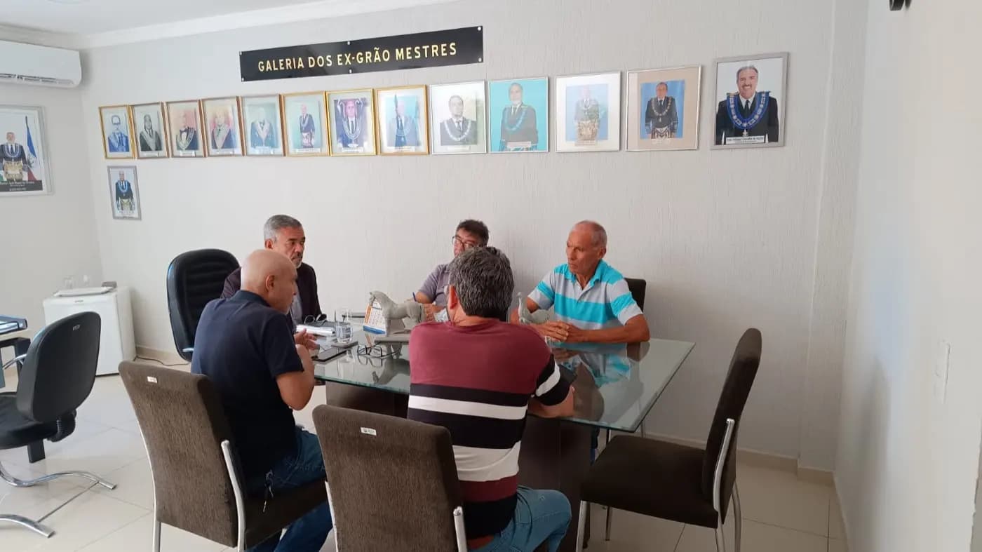 Registro fotográfico: 1ª REUNIÃO PREPARATÓRIA PARA O “3º SÃO JOÃO DO GOB/RN”.