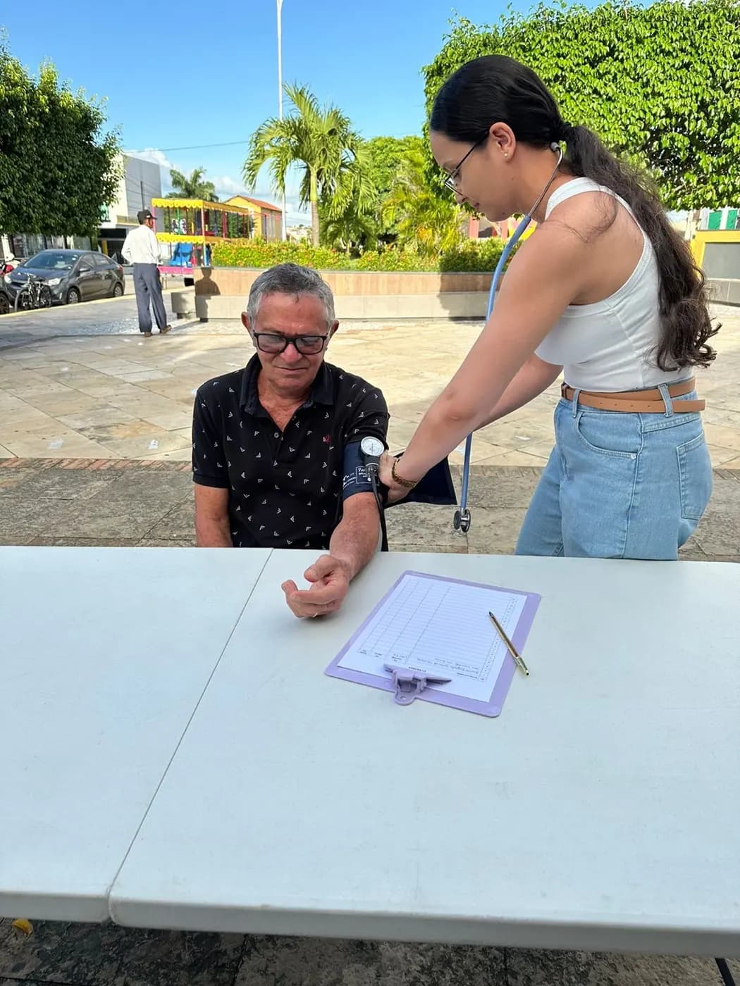 Registro fotográfico: “CAMPANHA SAÚDE FÍSICA E MENTAL, AUTOCUIDADOS E BEM-ESTAR” REALIZADA PELAS LOJAS JURISDICIONADAS AO GOB/RN.