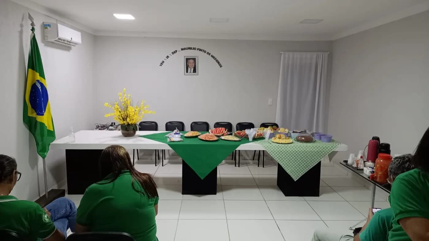 Registro fotográfico: CAFÉ DA MANHÃ NO GOB/RN EM AGRADECIMENTO AOS PROFISSIONAIS VOLUNTÁRIOS QUE, EM NATAL/RN, PARTICIPARAM DA AÇÃO FILANTRÓPICA ESTADUAL.
