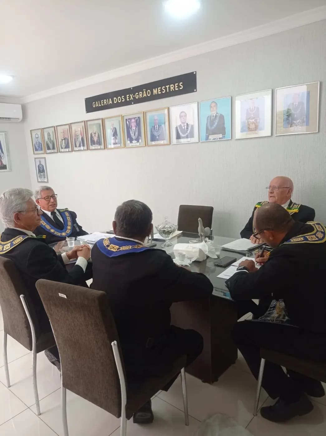 Registro fotográfico: SESSÃO DO EGRÉGIO TRIBUNAL DE JUSTIÇA MAÇÔNICO DO GRANDE ORIENTE DO BRASIL – RIO GRANDE DO NORTE.