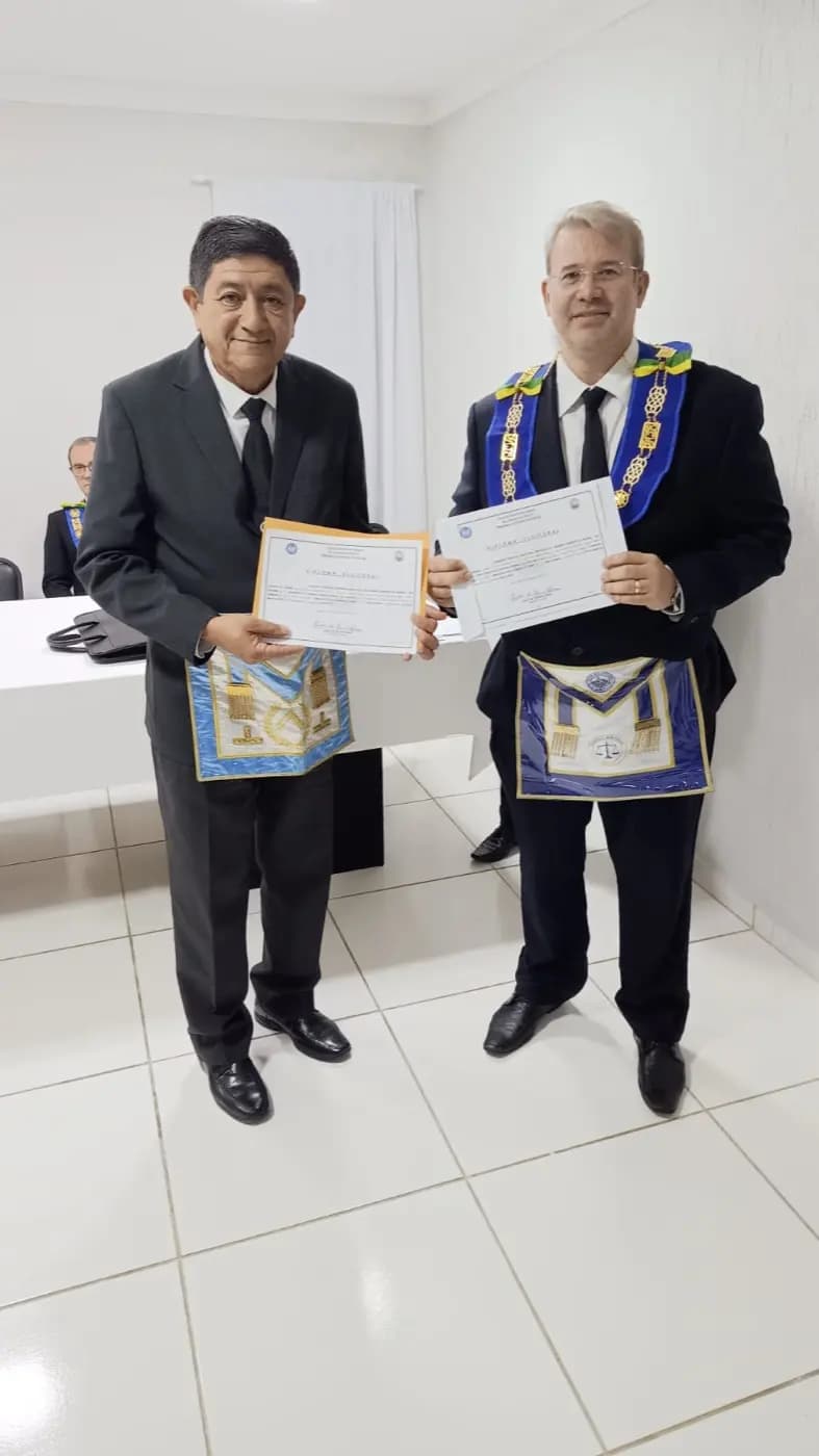 Registro fotográfico: PARTICIPAÇÃO DO GRÃO-MESTRE DO GOB-RN NO ATO DE DIPLOMAÇÃO DE ELEITOS REALIZADO PELO TRIBUNAL ELEITORAL ESTADUAL MAÇÔNICO DO GOB-RN.