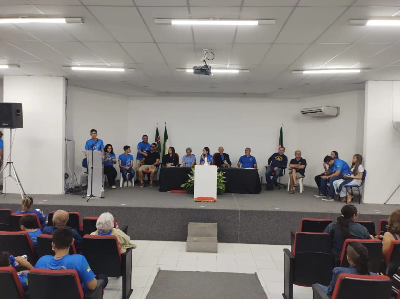 Registro fotográfico: PARTICIPAÇÃO DO GRÃO-MESTRE DO GOB/RN NO “V CONGRESSO NORDESTINO DA AÇÃO PARAMAÇÔNICA JUVENIL”, OCORRIDO NO ORIENTE DE SANTA CRUZ/RN.