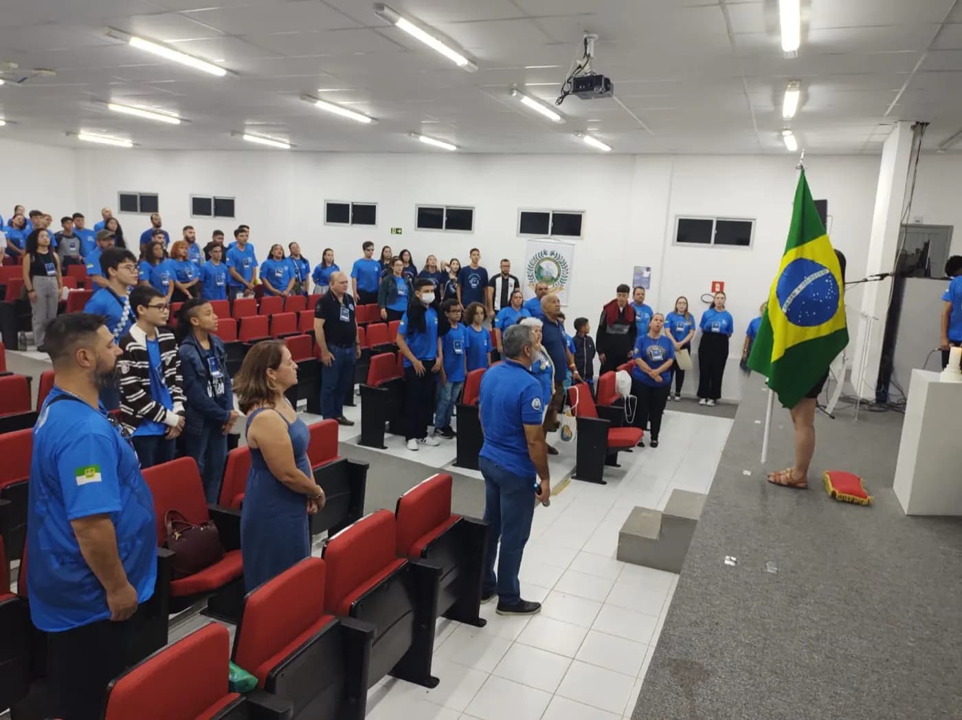 Registro fotográfico: PARTICIPAÇÃO DO GRÃO-MESTRE DO GOB/RN NO “V CONGRESSO NORDESTINO DA AÇÃO PARAMAÇÔNICA JUVENIL”, OCORRIDO NO ORIENTE DE SANTA CRUZ/RN.