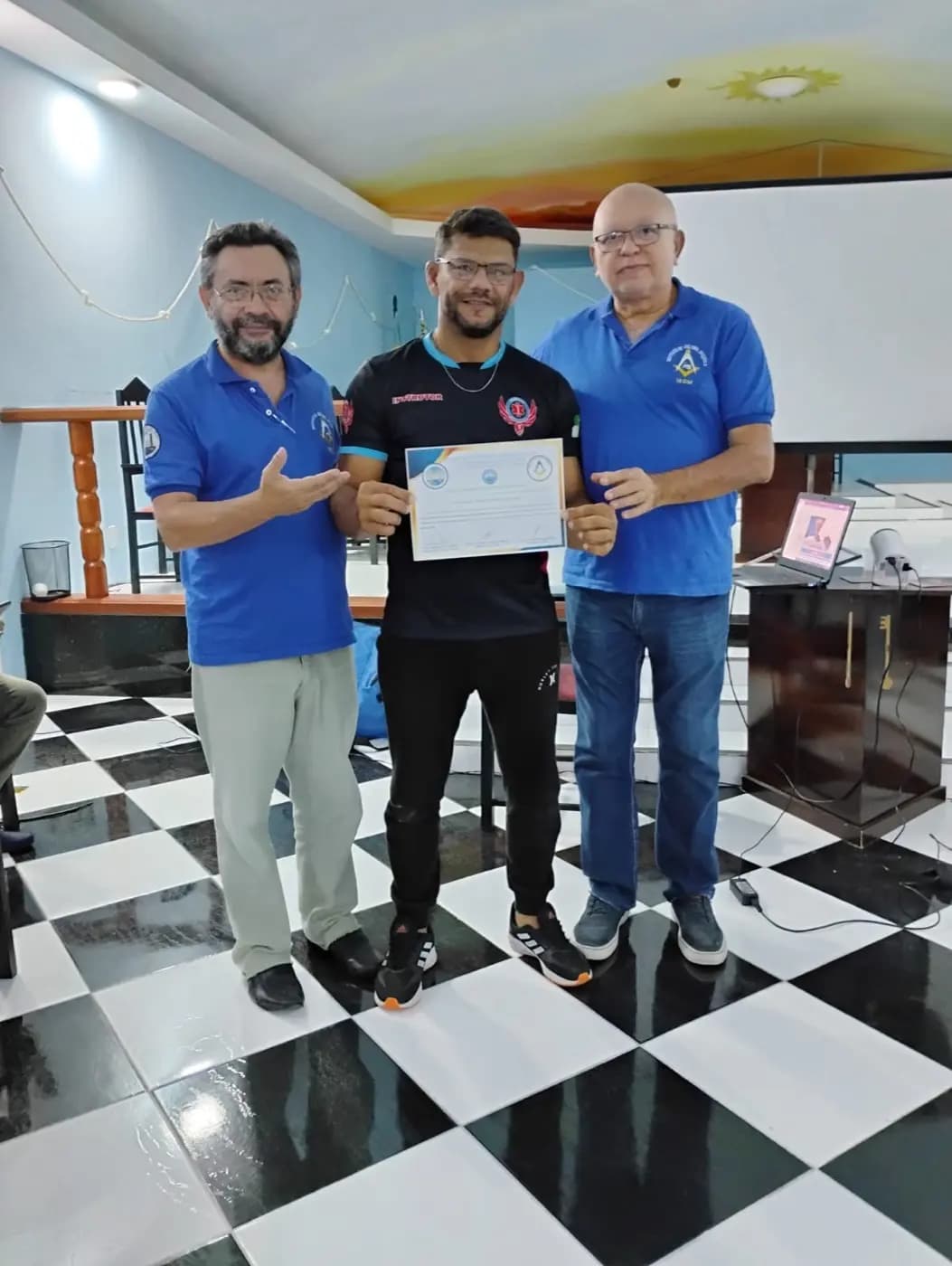 Registro fotográfico: 1ª OFICINA DE PRIMEIROS SOCORROS.