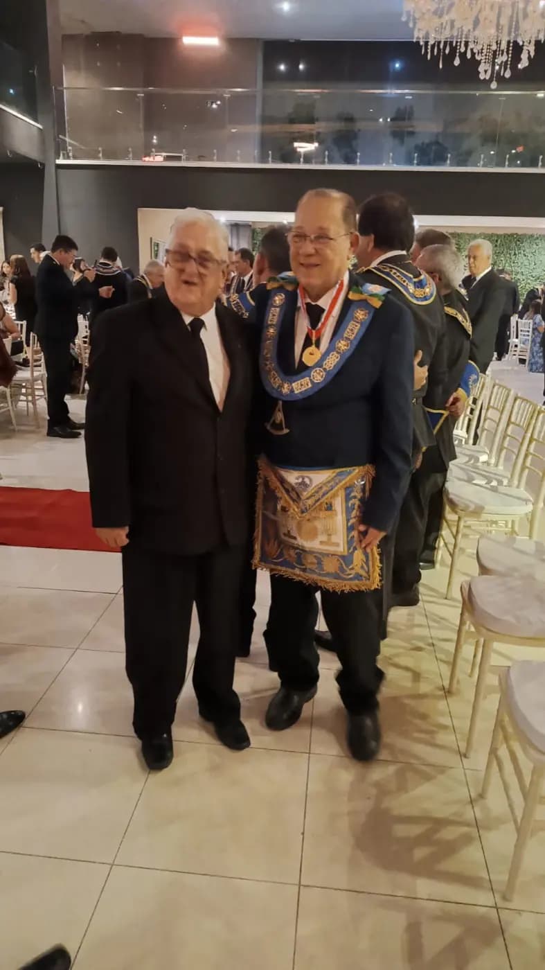 Registro fotográfico: PARTICIPAÇÃO DO GRÃO-MESTRE DO GOB/RN E CONVIDADOS NA 122ª ASSEMBLEIA GERAL ORDINÁRIA DA COMAB, REALIZADA EM NATAL/RN.
