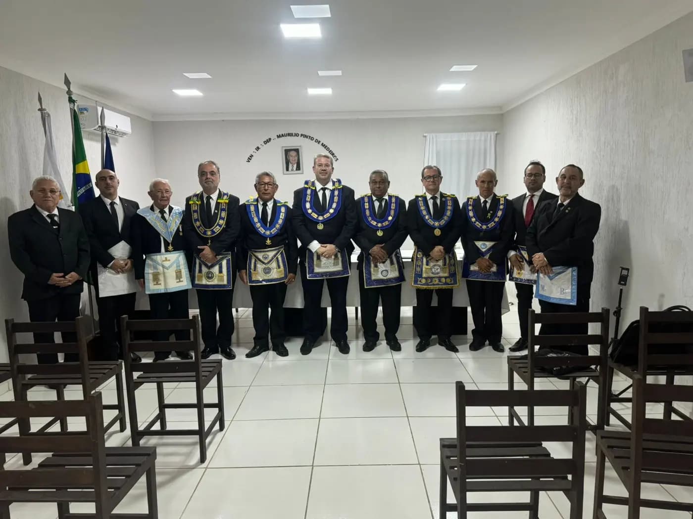 Registro fotográfico: CERIMÔNIA DE POSSE DE MEMBRO DO EGRÉGIO TRIBUNAL DE JUSTIÇA MAÇÔNICO DO GOB/RN.