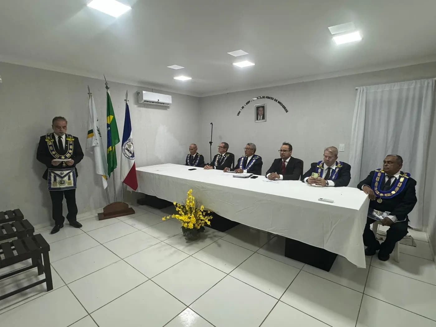Registro fotográfico: CERIMÔNIA DE POSSE DE MEMBRO DO EGRÉGIO TRIBUNAL DE JUSTIÇA MAÇÔNICO DO GOB/RN.
