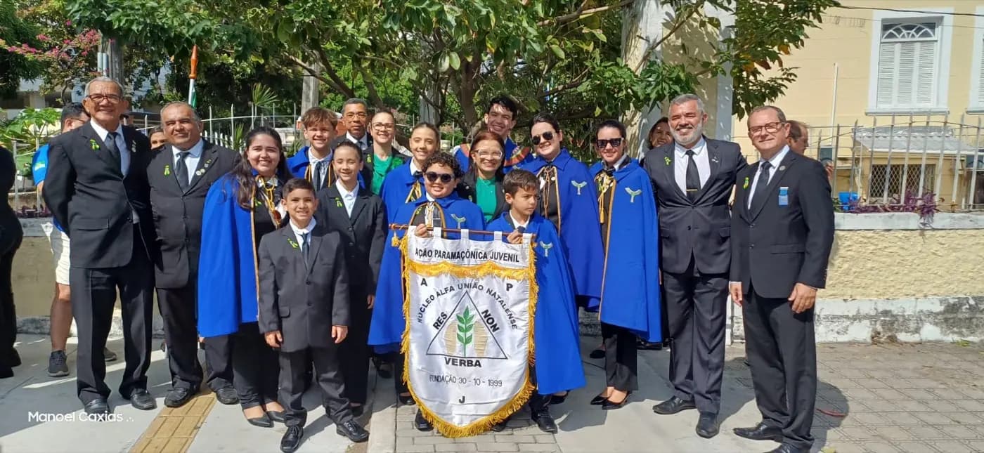 Registro fotográfico: PARTICIPAÇÃO DA FAMÍLIA GOB/RN NO DESFILE DA INDEPENDÊNCIA DO BRASIL 2024.
