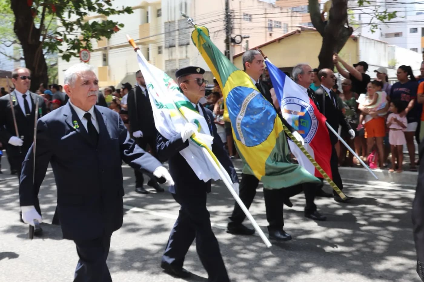 Registro fotográfico: PARTICIPAÇÃO DA FAMÍLIA GOB/RN NO DESFILE DA INDEPENDÊNCIA DO BRASIL 2024.