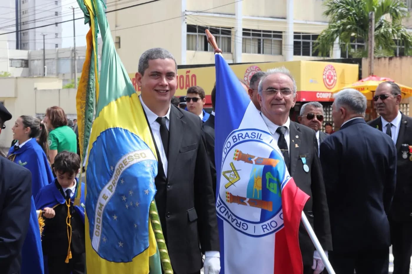 Registro fotográfico: PARTICIPAÇÃO DA FAMÍLIA GOB/RN NO DESFILE DA INDEPENDÊNCIA DO BRASIL 2024.