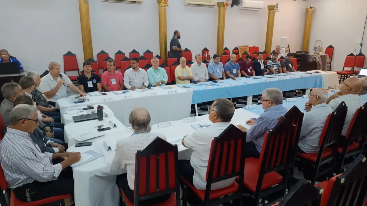 Registro fotográfico: PODEROSA CONGREGAÇÃO ESTADUAL/2024 DO GOB/RN E IV ENCONTRO ESTADUAL DA FRAFEM/RN – GESTÃO 2023-2027.