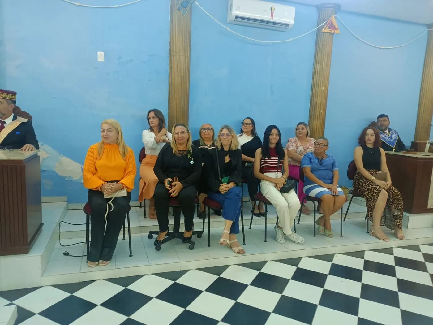Registro fotográfico: PALESTRA REALIZADA PELO SUPREMO CONCLAVE DO BRASIL CONJUNTAMENTE COM A 1ª DELEGACIA LITÚRGICA DO RITO BRASILEIRO – RIO GRANDE DO NORTE.