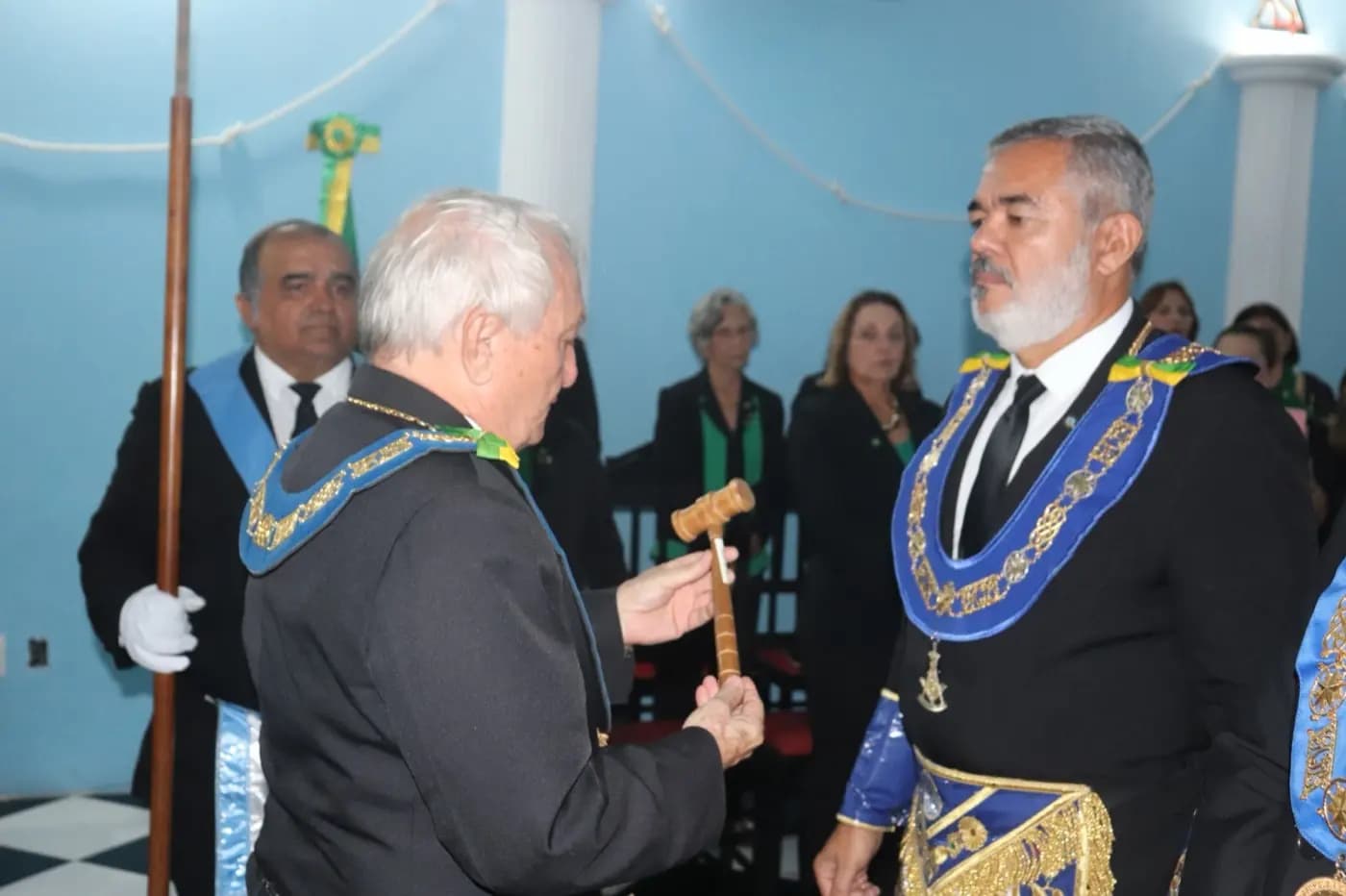 Registro fotográfico: SESSÃO MAGNA PÚBLICA DE ABERTURA DO ANO MAÇÔNICO DO GRANDE ORIENTE DO BRASIL – RIO GRANDE DO NORTE (GOB-RN) – 2025.