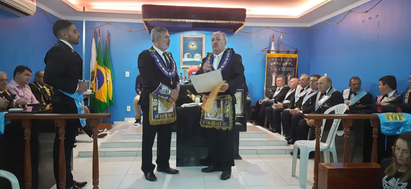 Registro fotográfico: SESSÕES MAÇÔNICAS REALIZADAS PELA LOJA MAÇÔNICA ACÁCIA MICAELENSE Nº 2.365, ORIENTE DE SÃO MIGUEL/RN.