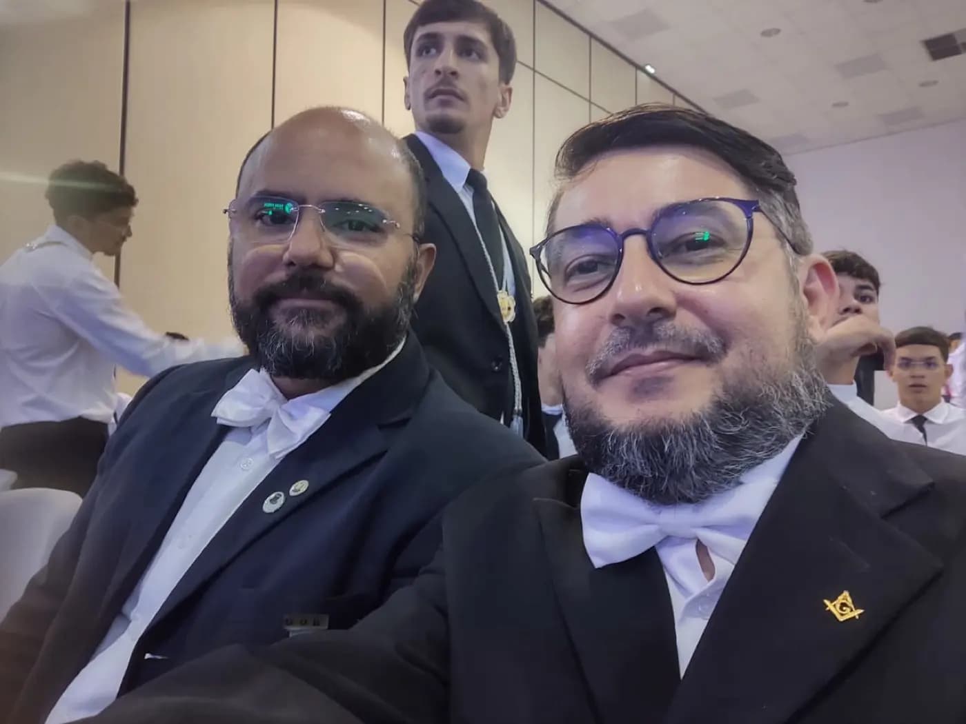 Registro fotográfico: REPRESENTAÇÃO DO GOB-RN NA SOLENIDADE DE ABERTURA DO XXXIV CONGRESSO ESTADUAL DA ORDEM DEMOLAY POTIGUAR.