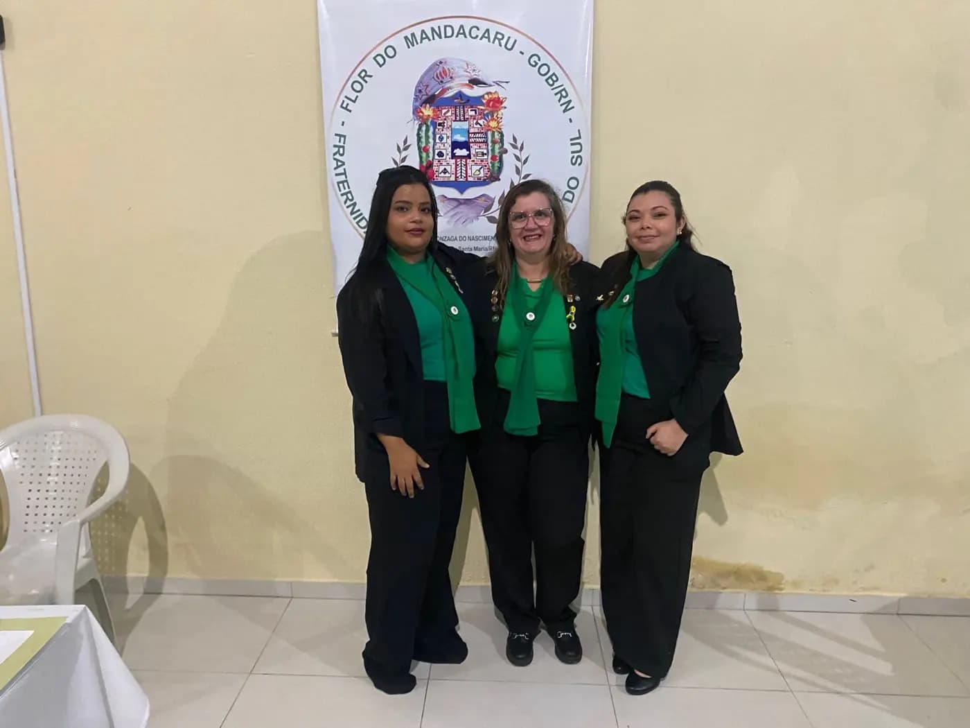 Registro fotográfico: SESSÃO MAGNA DE INSTALAÇÃO E POSSE DE VENERÁVEL MESTRE E POSSE DA NOVA DIRETORIA DA LOJA MAÇÔNICA LUIZ GONZAGA DO NASCIMENTO Nº 4.567, ORIENTE DE PARNAMIRIML-RN, ELEITOS PARA O BIÊNIO 2025/2027.