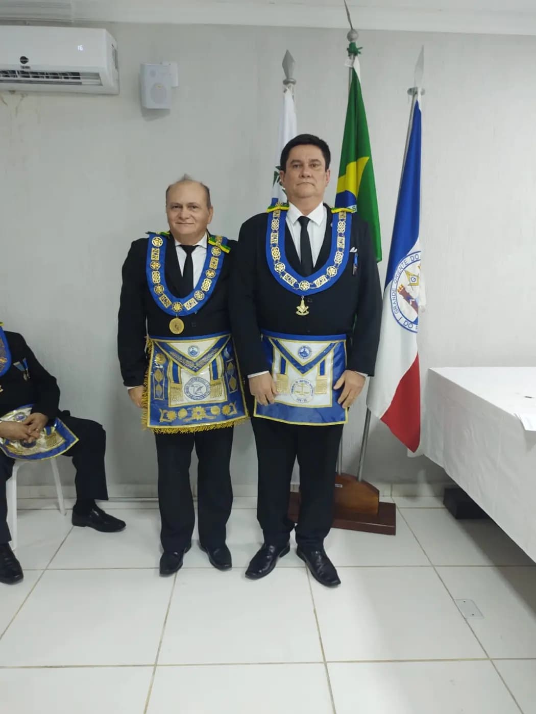 Registro fotográfico: ATO ADMINISTRATIVO DE POSSE DA DIRETORA EXECUTIVA DA APJ/GOB-RN, DE SECRETÁRIOS DO GOB-RN E DE JUÍZES DOS TRIBUNAIS MAÇÔNICOS DO GOB-RN.