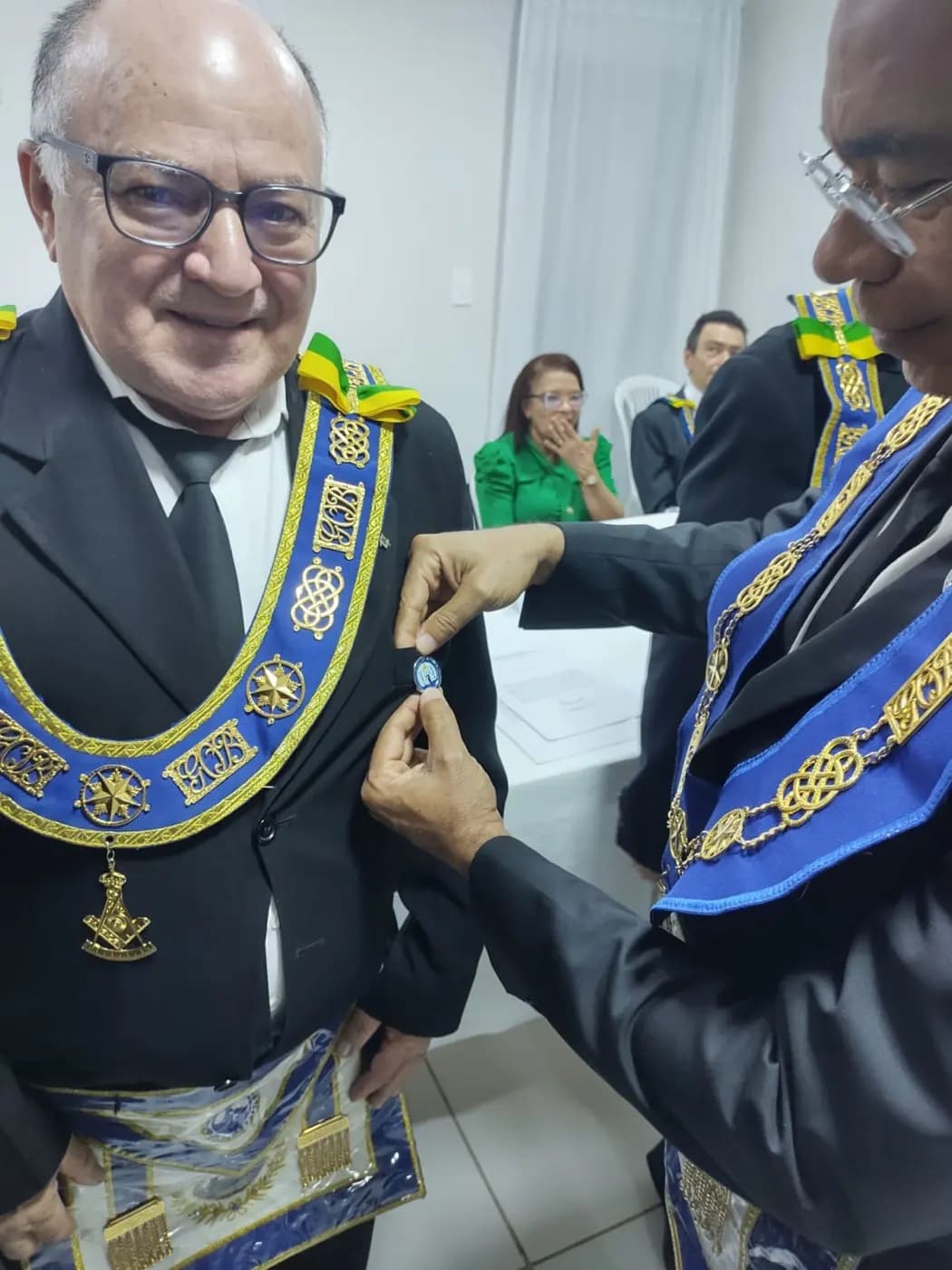 Registro fotográfico: ATO ADMINISTRATIVO DE POSSE DA DIRETORA EXECUTIVA DA APJ/GOB-RN, DE SECRETÁRIOS DO GOB-RN E DE JUÍZES DOS TRIBUNAIS MAÇÔNICOS DO GOB-RN.