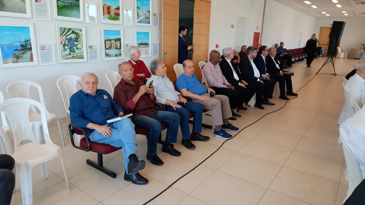Registro fotográfico: PARTICIPAÇÃO DO GRÃO-MESTRE DO GOB-RN E COMITIVA NOS EVENTOS DA SUPREMA CONGREGAÇÃO/2025 DO GOB.