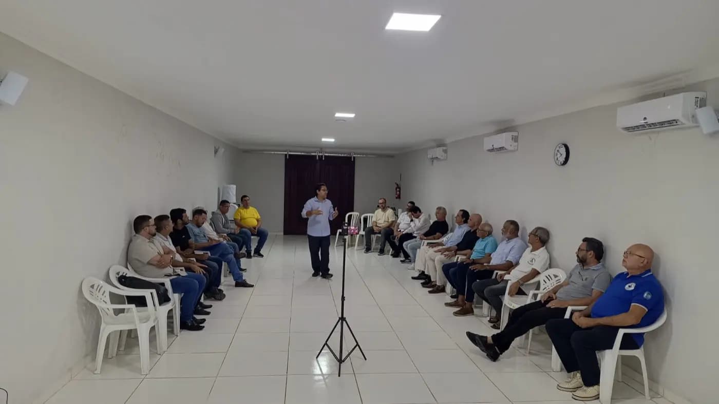 Registro fotográfico: 4º BATE-PAPO COM OS APRENDIZES MAÇONS.