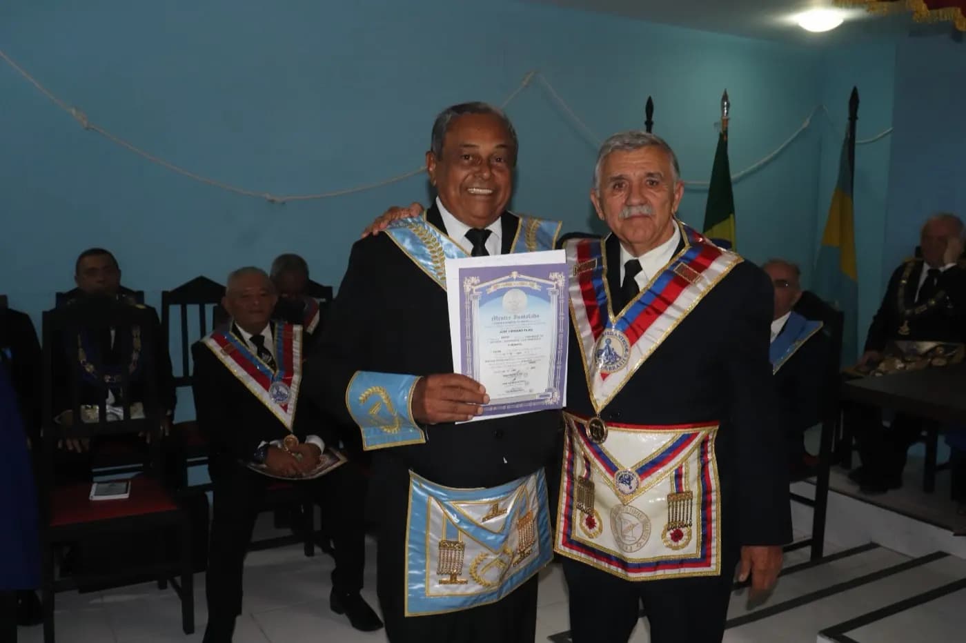Registro fotográfico: SESSÃO MAGNA PÚBLICA DE ABERTURA DO ANO MAÇÔNICO DO GRANDE ORIENTE DO BRASIL – RIO GRANDE DO NORTE (GOB-RN) – 2026.