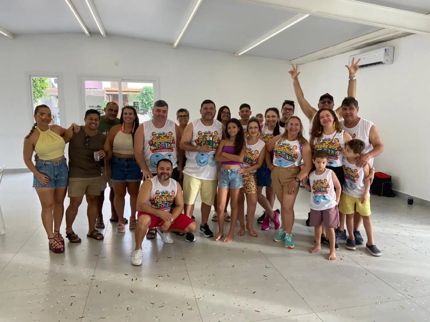 Registro fotográfico: “PEDREIROS DA FOLIA” – CARNAVAL 2026.