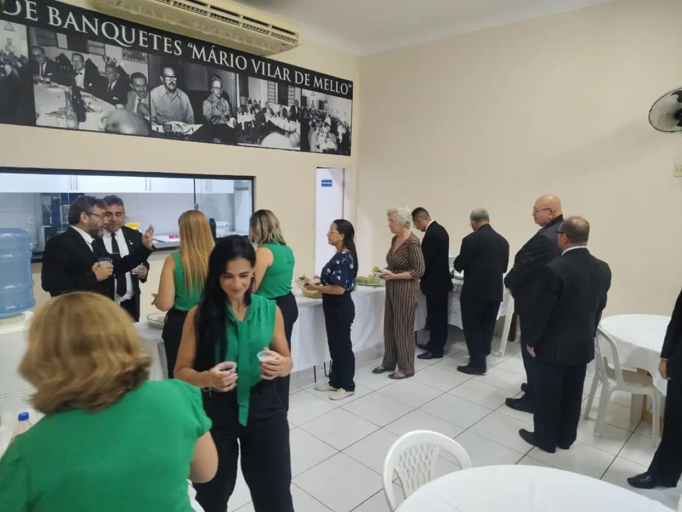 Registro fotográfico: LOJA MAÇÔNICA JOÃO CECÍLIO DA COSTA N° 2.116, ORIENTE DE NATAL/RN –SESSÃO MAGNA DE INICIAÇÃO.