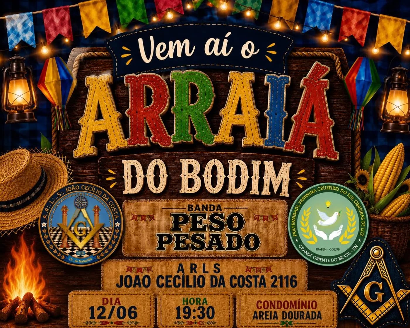 Registro fotográfico: ARRAIÀ DO BODIM