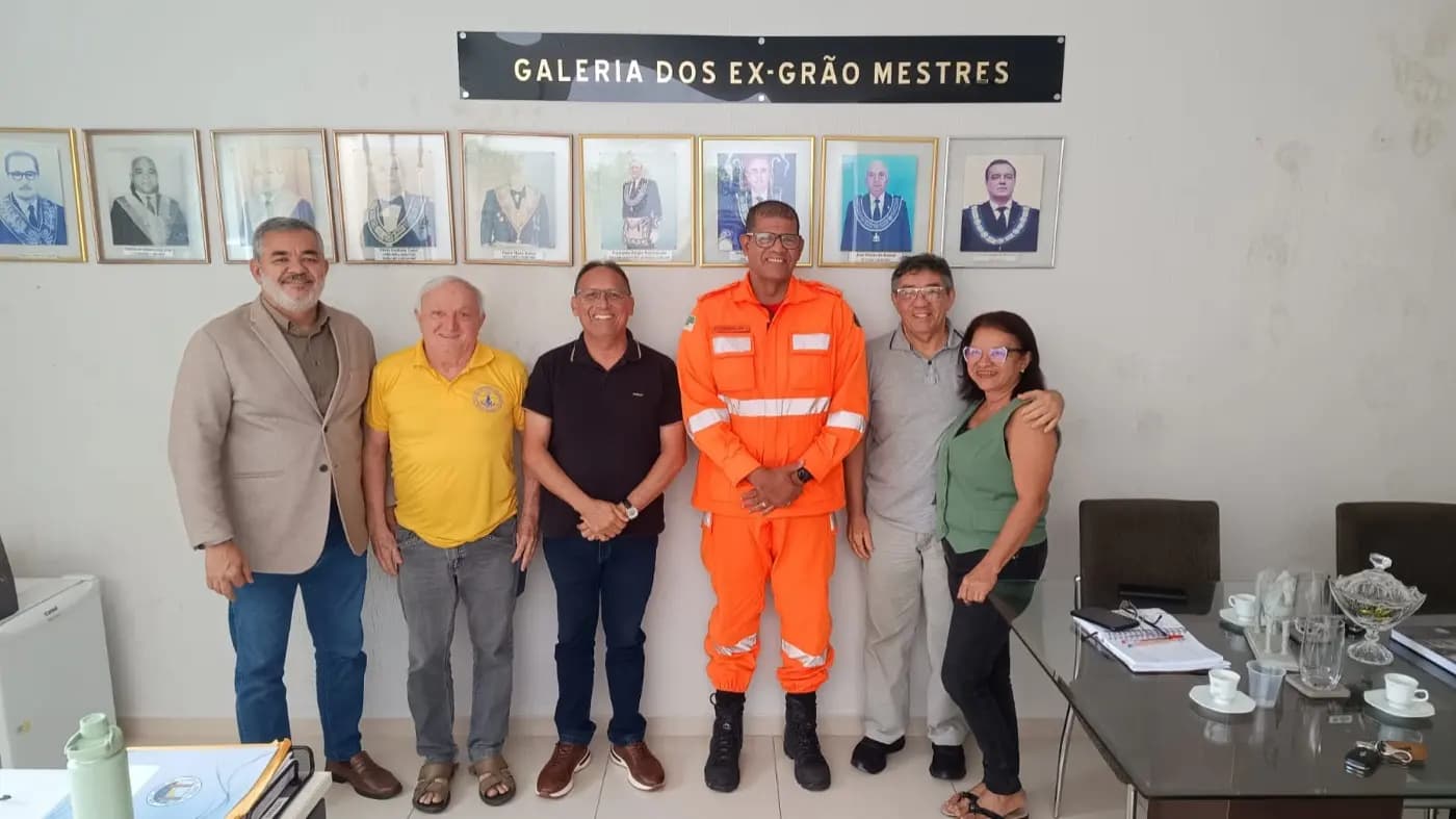 Registro fotográfico: EXPEDIENTE CONJUNTO DO GRÃO-MESTRE E DO GRÃO–MESTRE ADJUNTO DO GOB-RN.