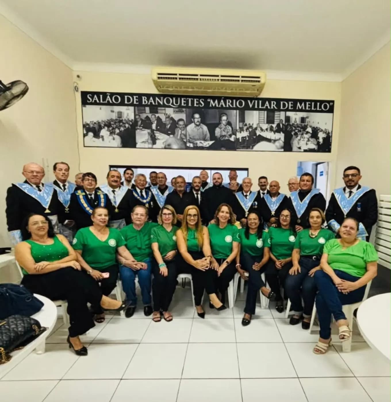 Registro fotográfico: LOJA MAÇÔNICA JOÃO CECÍLIO DA COSTA N° 2.116, ORIENTE DE NATAL/RN – SESSÃO ORDINÁRIA DE INSTRUÇÃO E ATO DE CONFRATERNIZAÇÃO ALUSIVO AO ANIVERSÁRIO DA LOJA.