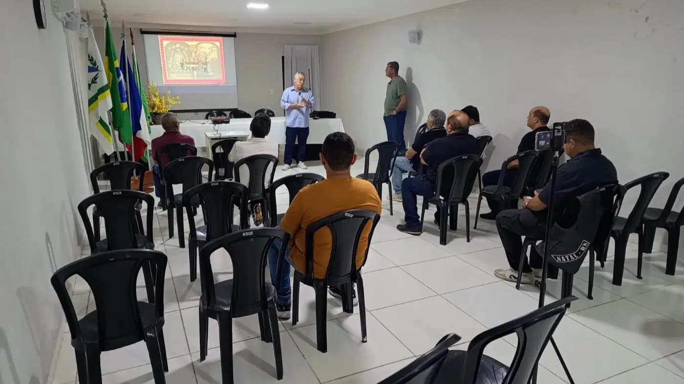 Registro fotográfico: PALESTRA SOBRE O SAGRADO ARCO REAL DE JERUSALÉM, OFERECIDA PELO GRANDE ORIENTE DO BRASIL – RIO GRANDE DO NORTE (GOB-RN