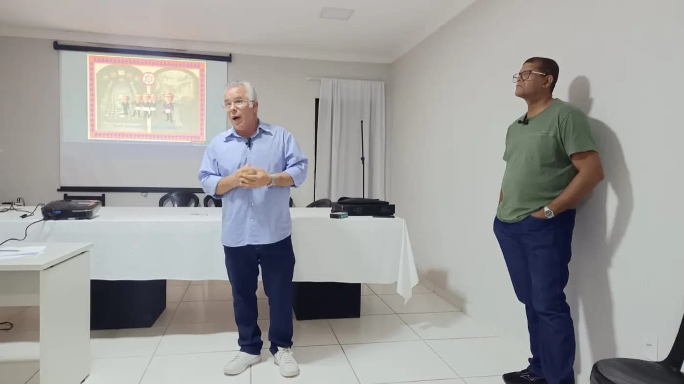 Registro fotográfico: PALESTRA SOBRE O SAGRADO ARCO REAL DE JERUSALÉM, OFERECIDA PELO GRANDE ORIENTE DO BRASIL – RIO GRANDE DO NORTE (GOB-RN).